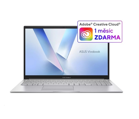 ASUS NTB Vivobook 15 (X1504VA-BQ4155W), Core 5 120U, 15.6" 1920 x 1080, 8GB, 512GB SSD, Intel, W11 Home, Silver