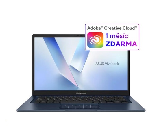 ASUS NTB Vivobook 14 (X1404VA-EB1578W), Core 5 120U, 15.6" 1920 x 1080, 8GB, 512GB SSD, Intel, W11 Home, Blue