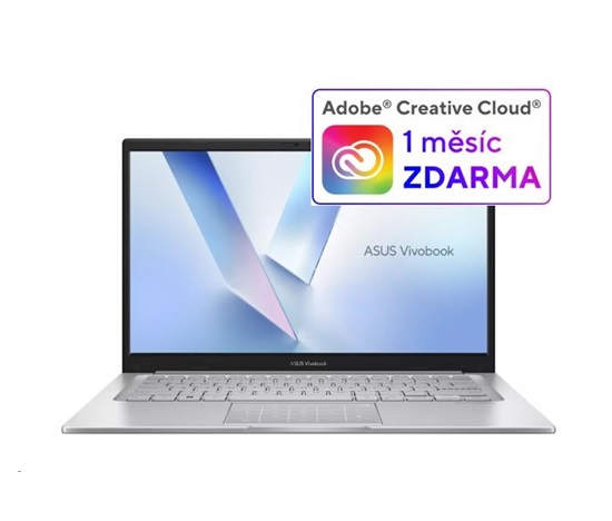 ASUS NTB Vivobook 14 (X1404VA-EB1759W), Core 5 120U, 15.6" 1920 x 1080, 16GB, 512GB SSD, Intel, W11 Home, Silver