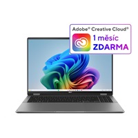 ASUS NTB Vivobook 16 Flip (TP3607SA-OLED099W), Ultra 7 258V, 16" 1920 x 1200, 32GB, 1TB SSD, Intel Arc, W11 Home, Gray