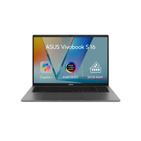 ASUS NTB Vivobook S 16 (M3607GA-OLED078X), Ryzen AI 9 H 465, 16" 1920 x 1200, 32GB, 1TB SSD, Radeon, W11 Pro, Gray