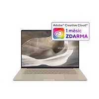 ASUS NTB Zenbook 16 (UX3607OA-OLED013W), Snap X2 Elite X2E94100, 16" 2880 x 1800, 48GB, 1TB SSD, Adreno, W11 Home, Beige