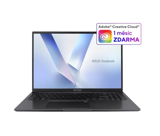 ASUS NTB Vivobook 16 (M1605NAQ-OLED135W), R5 150, 16" 1920x1200 OLED, 16GB, 1TB SSD, Radeon, W11 Home, Indie Black