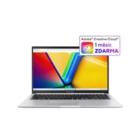ASUS NTB Vivobook 15 (M1502NAQ-BQ112Z), Ryzen 5 150, 15.6" 1920 x 1080, 8GB, 512GB SSD, Radeon, No OS, Silver, bez adapt