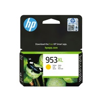 BAZAR - HP 953XL High Yield Yellow Original Ink Cartridge (1,600 pages) - Poškozený obal (Komplet)
