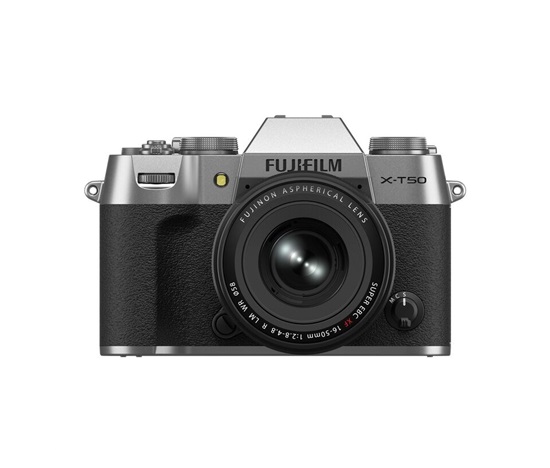 Fujifilm X-T50 + Fujinon XF16-50mm silver