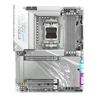 GIGABYTE MB Sc AM5 X870E A PRO X ICE, AMD X870E, 4xDDR5, 2x USB-C, 2xHDMI, ATX