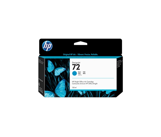 BAZAR - HP 72 Cyan DJ Ink Cart, 130 ml, C9371A - Poškozený obal (Komplet)