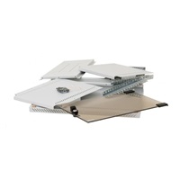 BAZAR - TRITON 19" jednodílný rozvaděč 9U/400mm - rozložený FLAT PACK - po opravě (výměna pantu)