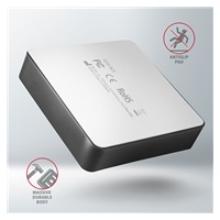 BAZAR AXAGON ADSA-M2C, USB-C 3.2 Gen 2 -  2x M.2 NVMe SSD CLONE MASTER dokovací stanice - ROZBALENO