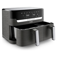 Tefal Dual Easy Fry & Grill 2v1 Horkovzdušná fritéza, Černá