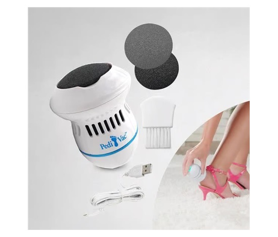 PediVac - odstraňovač zrohovatělé kůže s funkcí odsávání