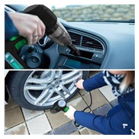 Hammersmith Air Storm vysavač do auta a vzduchový kompresor Aku