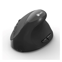 C-TECH Myš VEM-17, Vertikální, Bezdrátová, černá