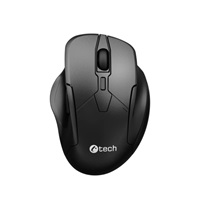 C-TECH Myš WLM-17, Bezdrátová, černá