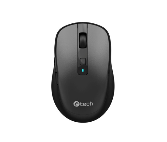 C-TECH Myš WLM-19, Bezdrátová, černá