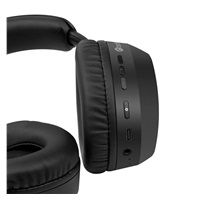 C-TECH Sluchátka Vortex BHS-01, Bezdrátová, Bluetooth, černá