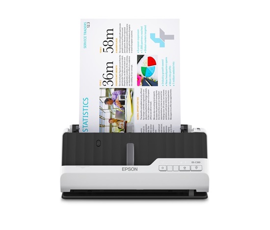 BAZAR - EPSON skener DS-C330, A4, 600x600dpi, USB Záruka 3 let po registraci - Rozbaleno (Komplet)