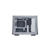 Cooler Master case MasterFrame 400 Mesh Silver, mATX, Průhledná bočnice, 1x 120 mm ARGB Fan, Střibrná