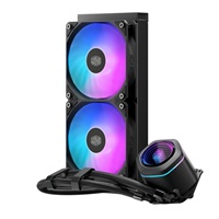 Cooler Master vodní chladič MasterLiquid Core Nex Digital 240 Black ARGB, 2x 120mm, ARGB, LGA1851, AM5, Černá