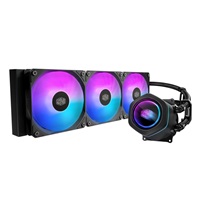 Cooler Master vodní chladič MasterLiquid Core Nex Digital 360 Black ARGB, 3x 120mm, ARGB, LGA1851, AM5, Černá – náhled 1