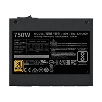 Cooler Master zdroj V750 SFX, 92mm, Plně modulární 80+ Gold, ATX 3.1