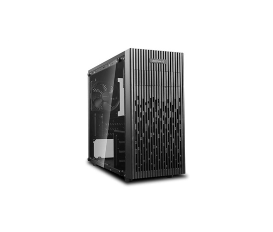 BAZAR - DEEPCOOL Case MATREXX 30, mATX, Průhledná bočnice, 1x120mm ventilátor, černá - Poškozený obal (Komplet)
