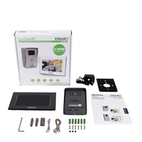 BAZAR - EVOLVEO DoorPhone AP1- 2 drátový videotelefon s aplikací, černá - Poškozený obal (Komplet)