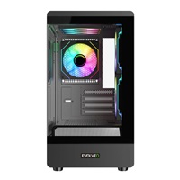 BAZAR - EVOLVEO Ursus, skříň mATX, 6x ARGB ventilátor 120mm, skleněná bočnice + přední panel - Poškozený obal (Komplet)