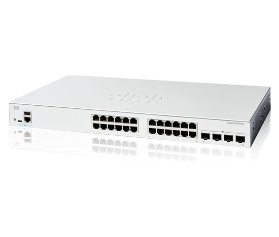 BAZAR - Cisco Catalyst switch C1200-24T-4X - REFRESH - použito, otestováno