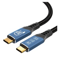 PREMIUMCORD Kabel USB4™ Version2.0 80Gbps 16K@60Hz 240W Thunderbolt 3 a 4 kabel 1m