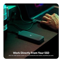 BAZAR - USB4 NVMe Externí ochranné pouzdro na SSD disky