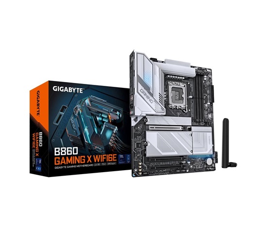 BAZAR - GIGABYTE MB Sc LGA1851 B860 GAMING X WIFI6E, Intel B860, 4xDDR5, 1xUSB4, 1xDP, 1xHDMI, WiFi, ATX - Po opravě (Ko