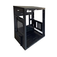 BAZAR - EUROCASE skříň MC MF-300B, Micro Tower, 1xUSB-C, 2xUSB 3.0, 2x audio, bez zdroje - Poškozený obal (Komplet)