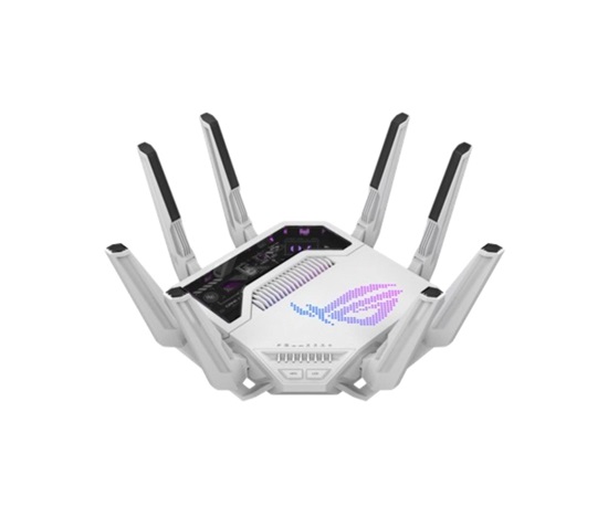 ASUS ROG Rapture GT-BE19000AI, WiFi7 Extendable Router, AiMesh, 2x WAN/LAN, 5x LAN, 2x USB