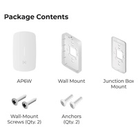Alta Labs AP6W Wi-Fi 6, Wall mount enterprise Access Point
