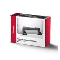 AXAGON STND-VB, vertikální hliníkový stojan pro notebooky 10"-17.3, nastavitelný rozestup, černý