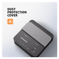 AXAGON ADSA-M2C22L, USB-C 20Gbps dokovací stanice pro 2× M.2 NVMe SSD s funkcí klonování