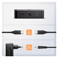 AXAGON ADSA-M2C22L, USB-C 20Gbps dokovací stanice pro 2× M.2 NVMe SSD s funkcí klonování