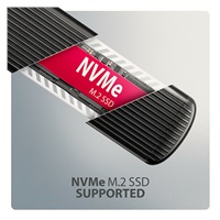 AXAGON EEM2-SC, USB-C 10Gbps externí box pro M.2 NVMe SSD, bezšroubový, žebrovaný hliník