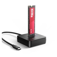 AXAGON ADSA-M2C11L, USB-C 10Gbps dokovacia stanica pro 1× M.2 NVMe SSD