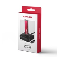 AXAGON ADSA-M2C11L, USB-C 10Gbps dokovacia stanica pro 1× M.2 NVMe SSD