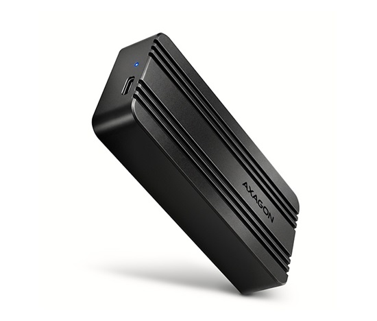 AXAGON EEM2-40G, USB-C 40Gbps externí box pro M.2 NVMe SSD, zesílený hliník