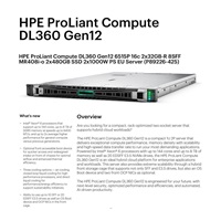 HPE PL DL360 Gen12 6515P (2.4/16C) 2x32G (P69727) 2x480G MR408i-o 8SFF 2x1000W 10GbE NBD333 Smart Choice