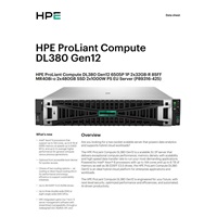HPE PL DL380g12 6505P (2.2/12C) 2x32G (P69727) 2x480G MR408i-o 8SFF 2x1000W 10GbE NBD333 Smart Choice