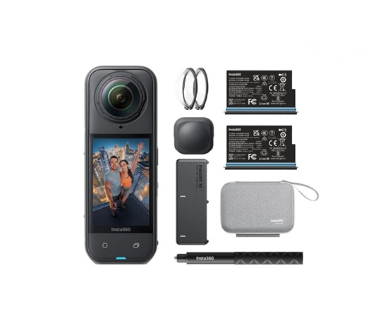 BAZAR - Insta360 X5 Essentials Bundle akční kamera s příslušenstvím - Poškozený obal (Komplet)