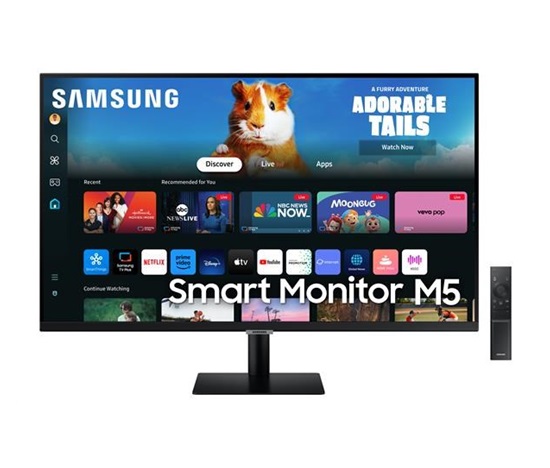 BAZAR - SAMSUNG MT LED LCD 32" Smart Monitor M5 (M50D) FullHD, HDR 10, 4ms, 60Hz, WIFI, Bluetooth 4.2 - Poškozený obal (