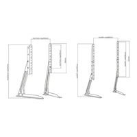Podstava na TV i monitory Fiber Mounts Holly
