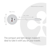 Club3D Bezdrátová nabíječka, 1x Qi2 25W, MagSafe, Qi certifikováno, bílá