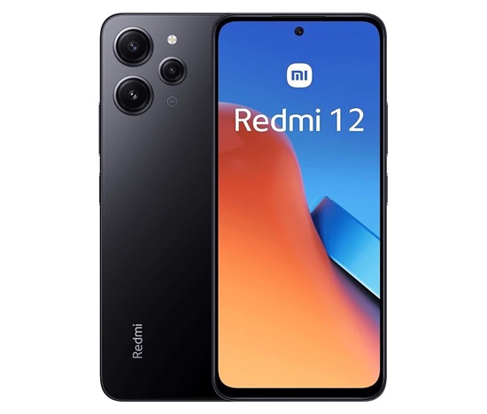 BAZAR - Xiaomi Redmi 12 8/256GB Midnight Black EU - Po opravě (Náhradní krabice)